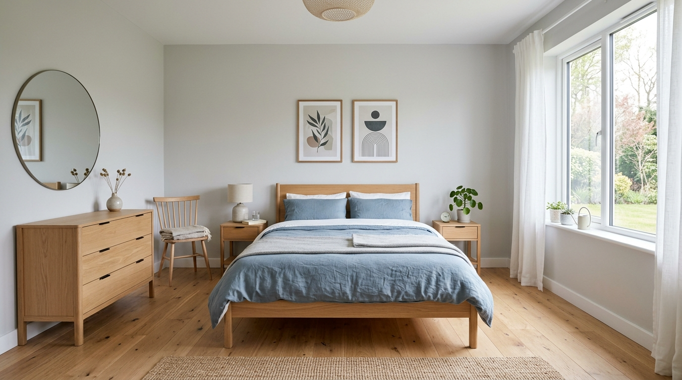 Use layered bedding for depth